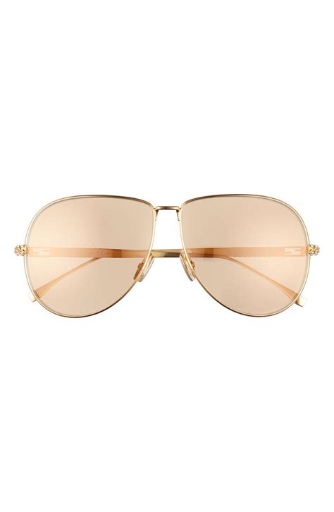 fendi 63mm oversize aviator sunglasses|Fendi Designer Sunglasses for Women .